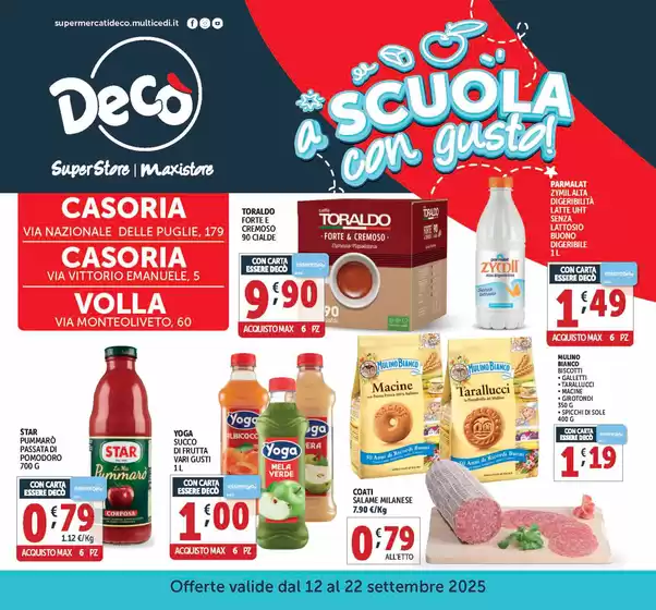 A scuola con gusto