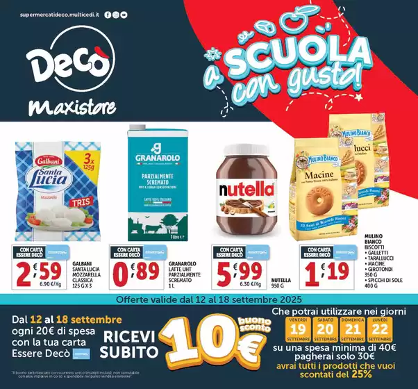 A scuola con gusto
