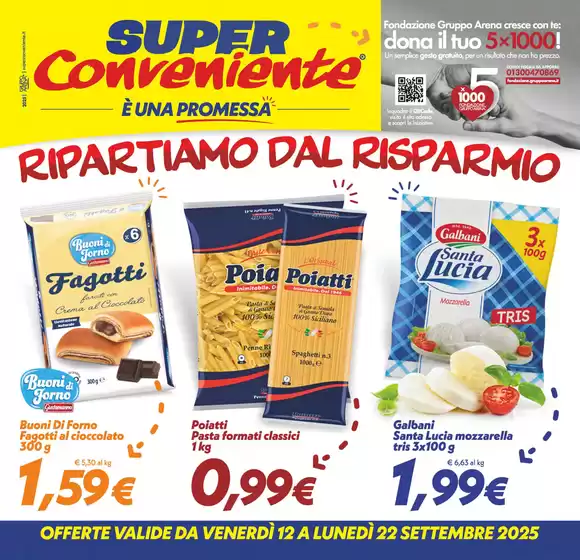 Ripartiamo dal risparmio