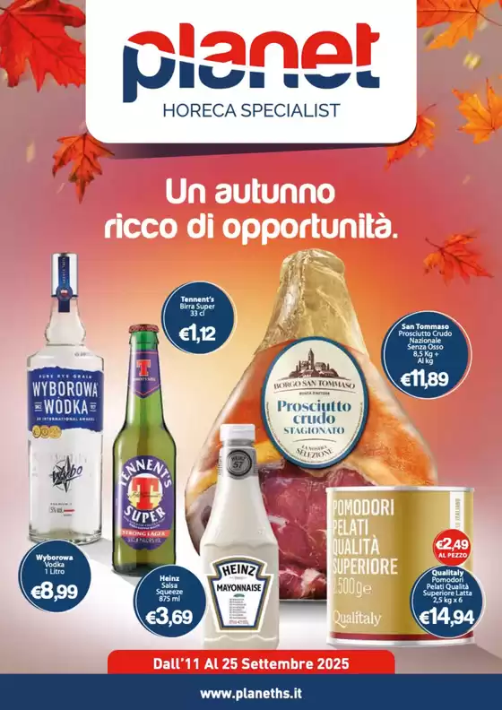 Un autnno ricco di opportunita