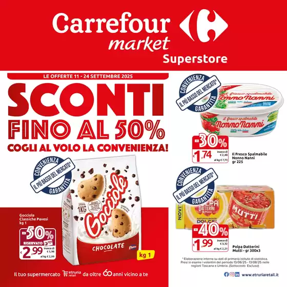 Sconti fino al 50%