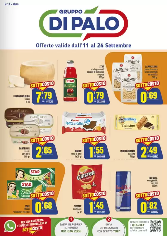 Offerte valide dall' 11 al 24 settembre