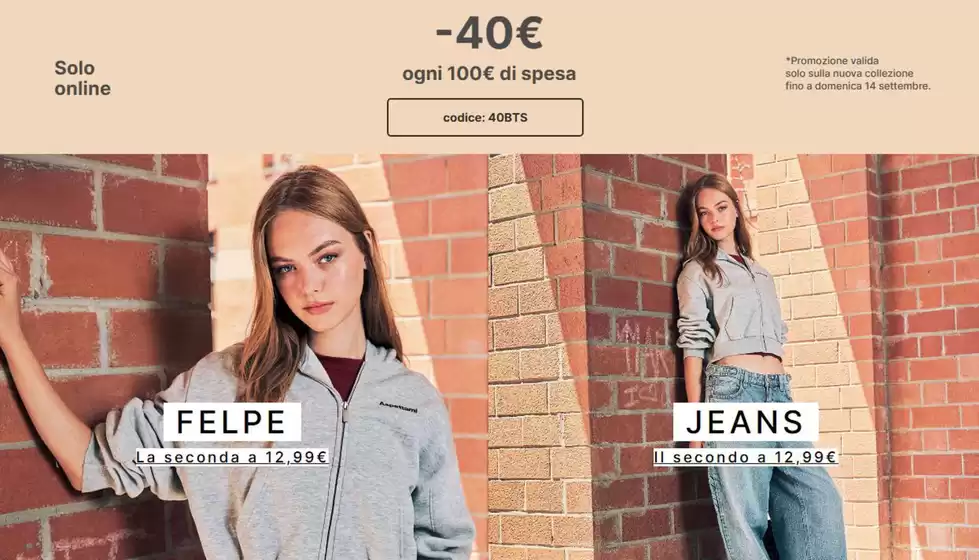 -40 euro ogni 100 euro di spesa