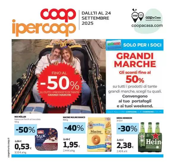 Volantino Ipercoop a Avellino | DALL’11 AL 24 SETTEMBRE 2025 | 2025-09-11T00:00:00.000Z - 2025-09-24T00:00:00.000Z