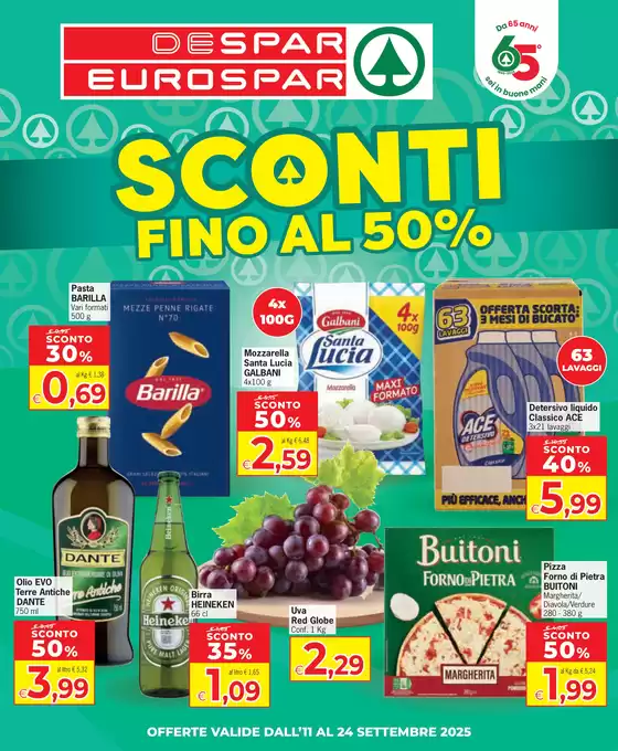 Sconti fino al 50%