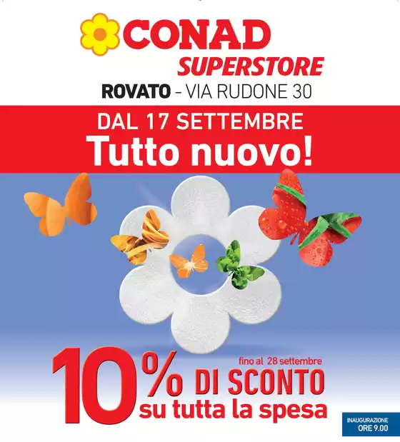 Volantino Conad Superstore | Tutto nuovo! | 2025-09-17T00:00:00.000Z - 2025-09-28T00:00:00.000Z