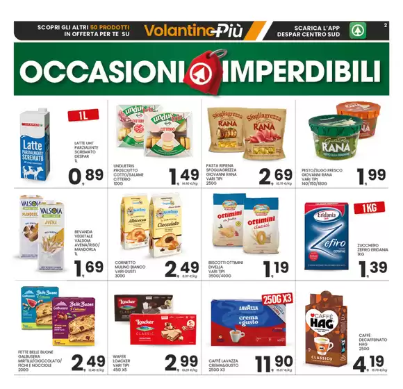 Occasioni imperdibili