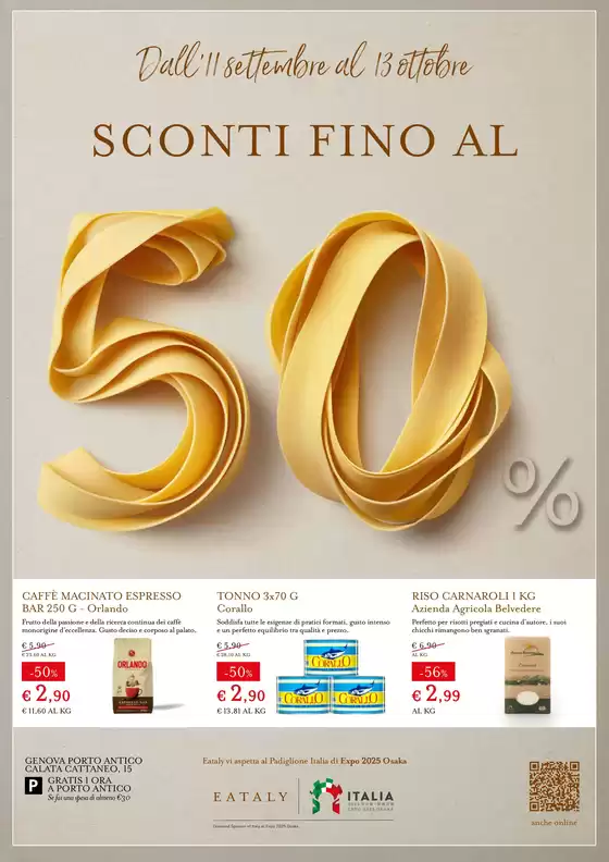SCONTI FINO AL 50%