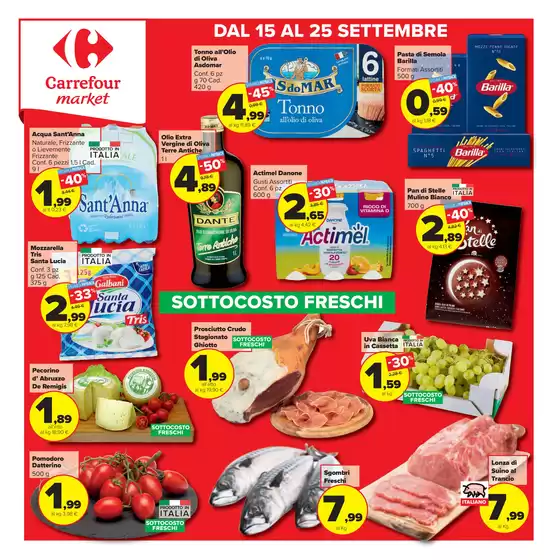 Sottocosto freschi