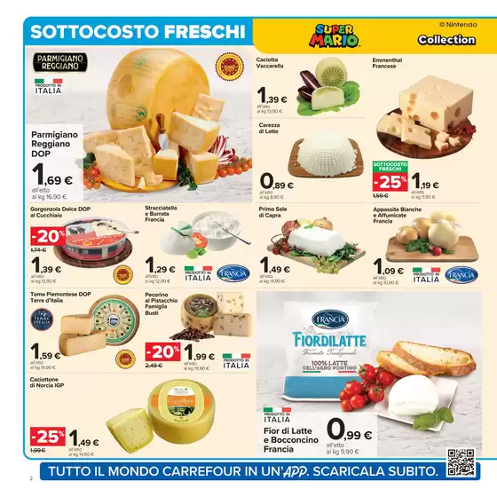 Sottocosto freschi