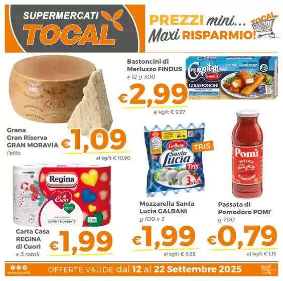 Prezzi mini... maxi risparmio!