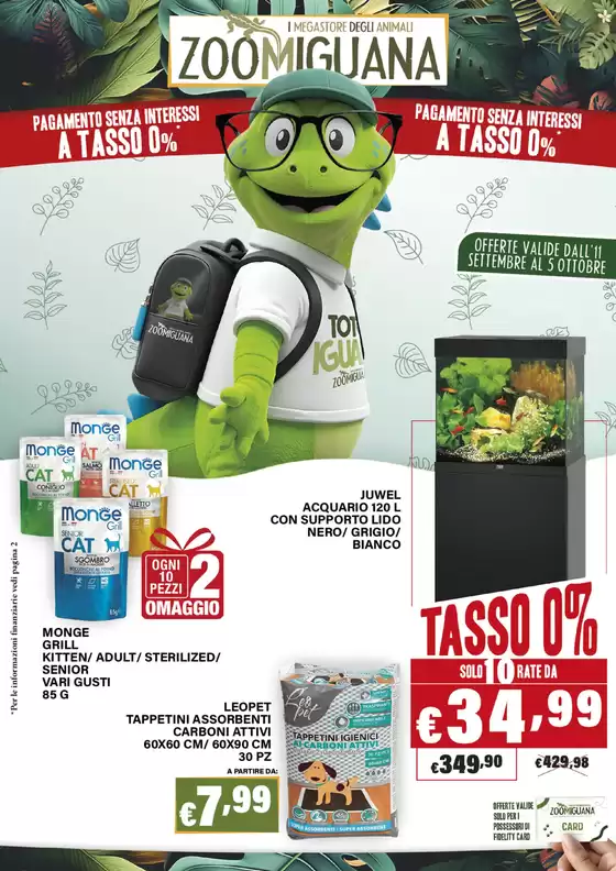 A tasso 0%