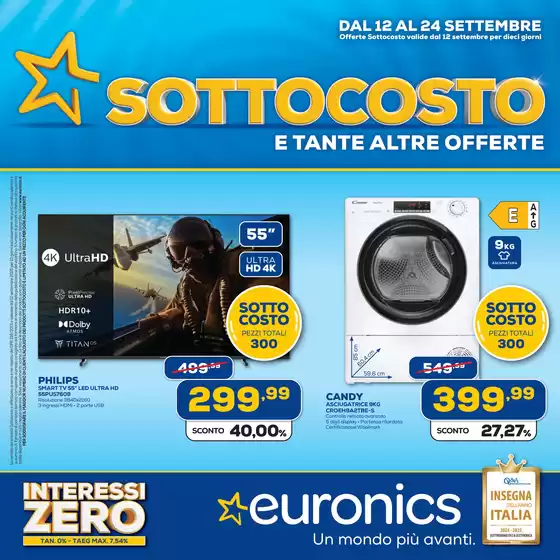 Sottocosto e tante altre offerte.