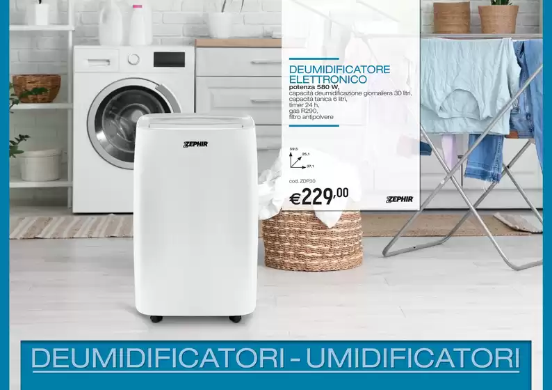 Volantino Brico ok a Capriolo | Deumidificatori-umidificatori | 2025-09-12T00:00:00.000Z - 2025-09-30T00:00:00.000Z