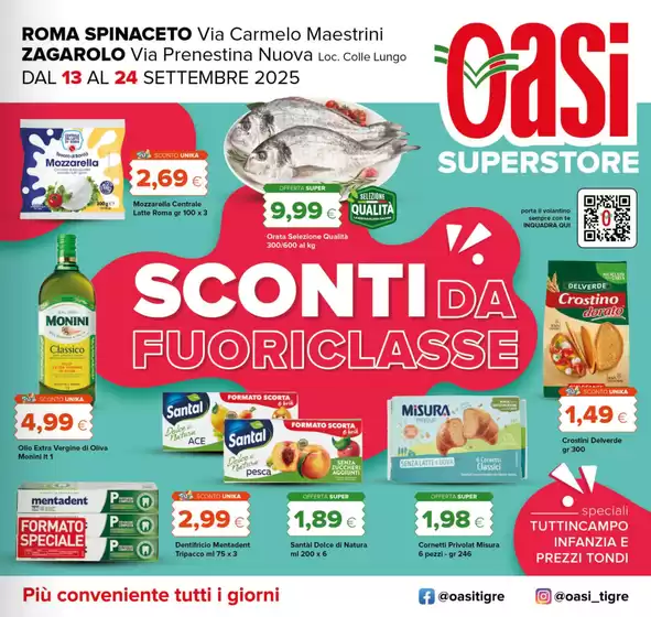 Sconti da fuoriclasse
