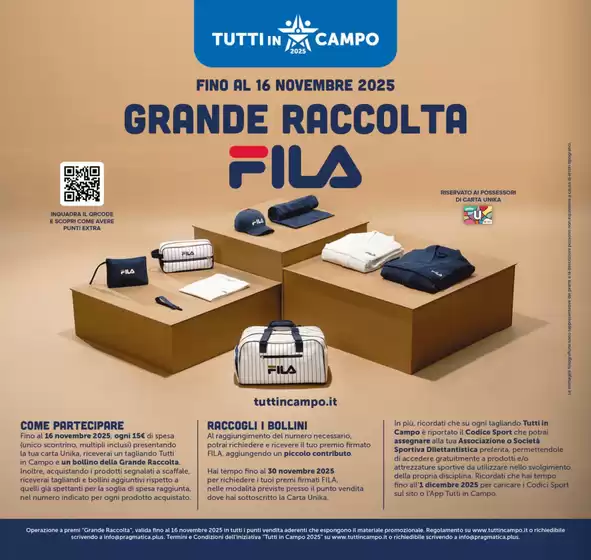 Sconti da fuoriclasse