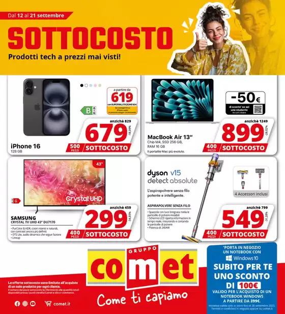 SOTTOCOSTO da Comet!