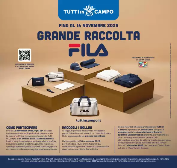 Sconti da campioni