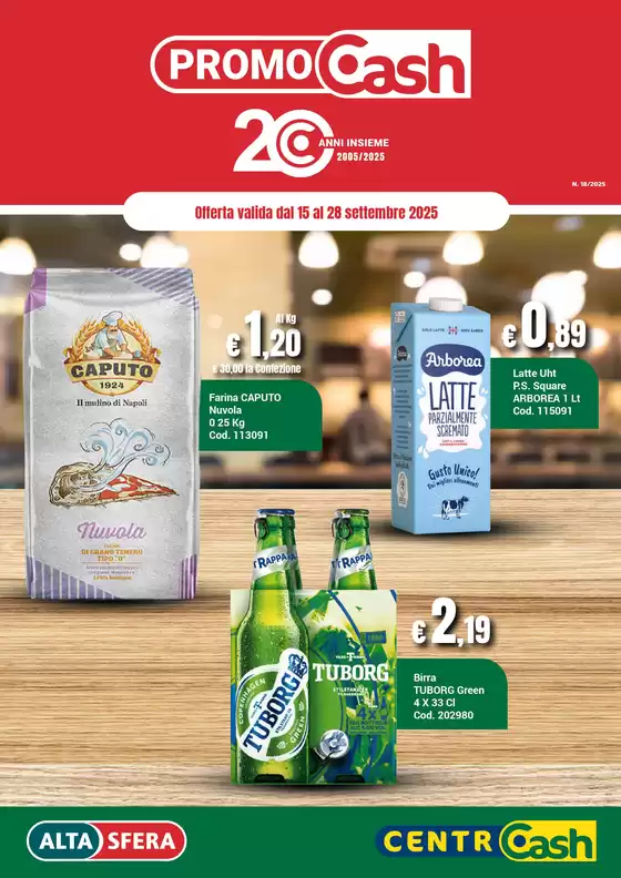 Volantino Centro Cash a Cagliari | Offerta valida dal 15 al 28 settembre 2025 | 2025-09-15T00:00:00.000Z - 2025-09-28T00:00:00.000Z