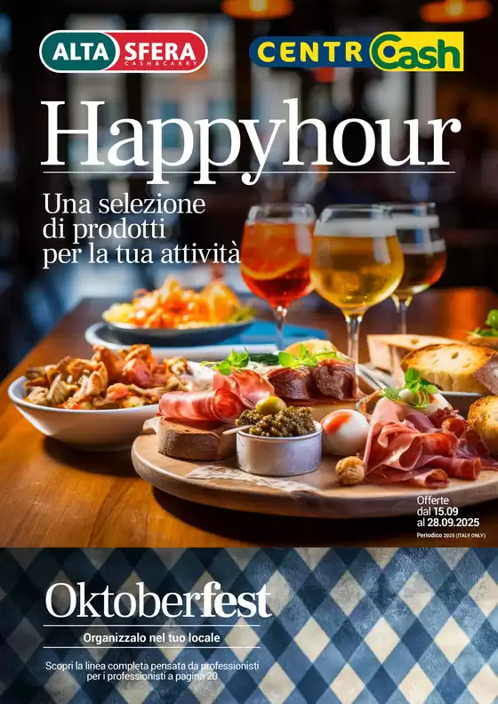 Volantino Centro Cash a Cagliari | Happyhour | 2025-09-15T00:00:00.000Z - 2025-09-28T00:00:00.000Z
