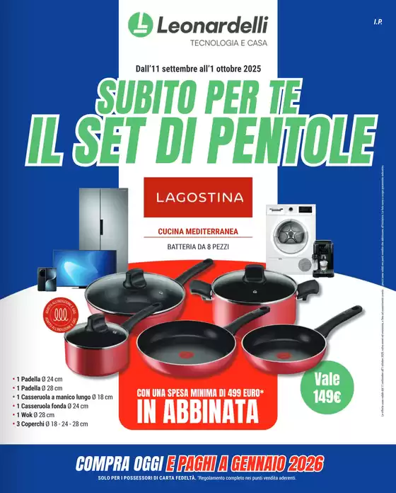 Subito per te Il set di pentole