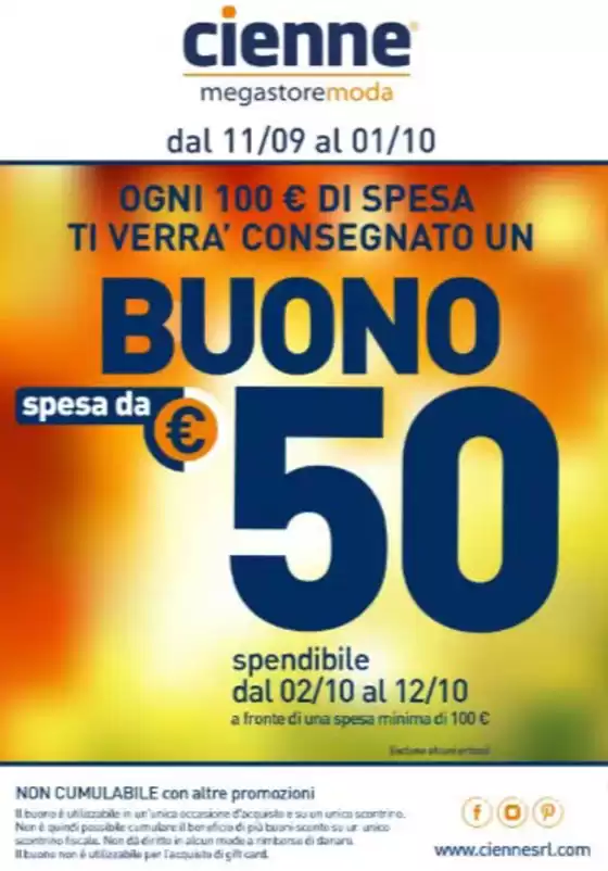 Buono spesa da 50 euro