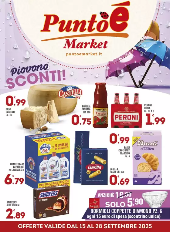 Piovono sconti!