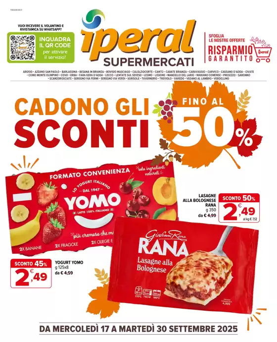 Sconti fino al 50%