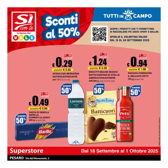 Sconti fino al 50%