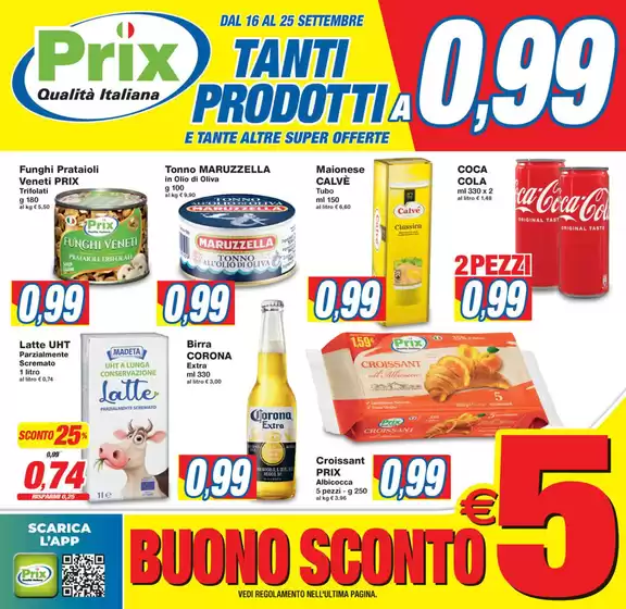 Tanti prodotti a 0.99