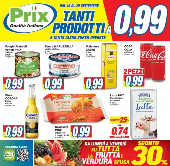 Tanti prodotti a 0.99