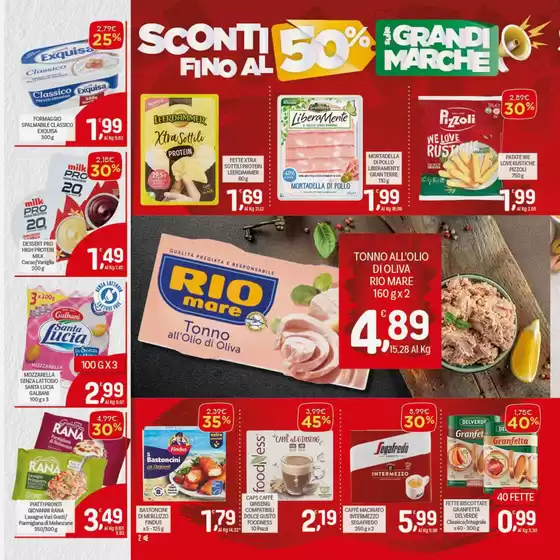 Sconti fino al 50% sulle grandi marche