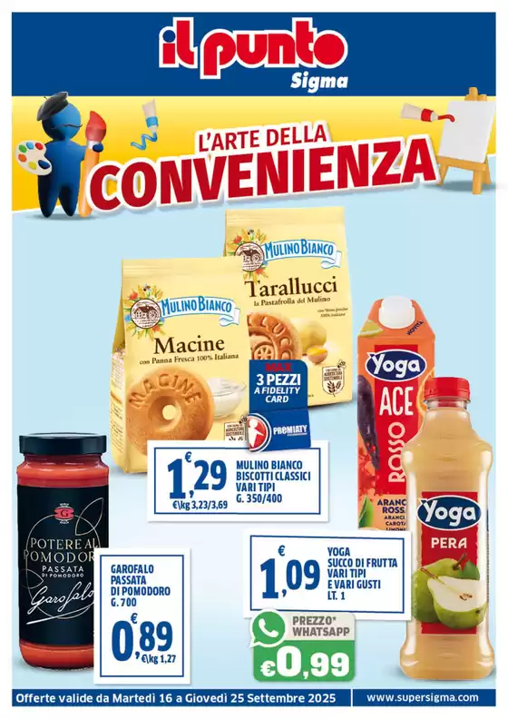 Volantino Sigma | L'arte della convenienza | 2025-09-16T00:00:00.000Z - 2025-09-25T00:00:00.000Z