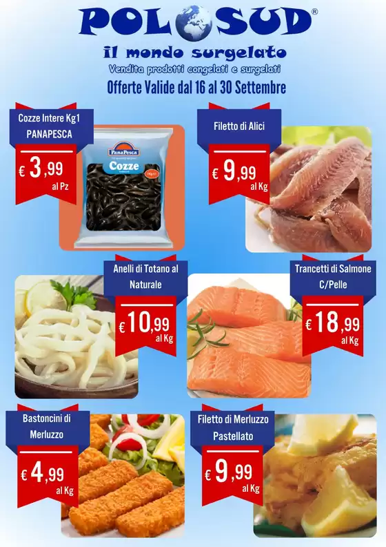 Offerte valide dal 16 al 30 settembre