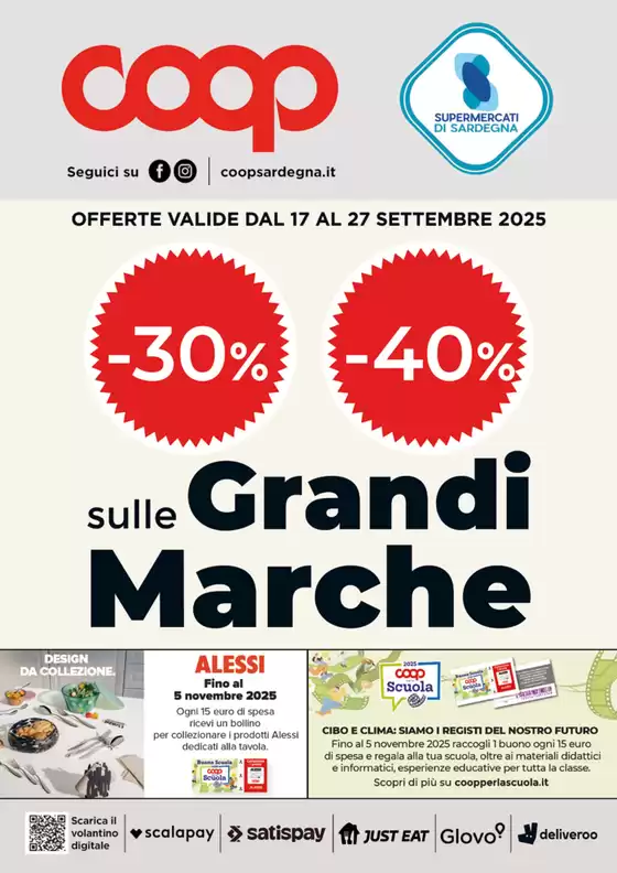 -30% 40% sulle grandi marche