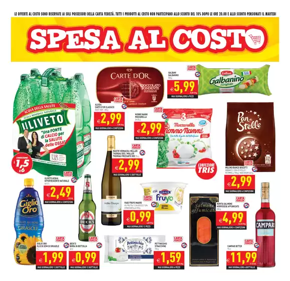 Spesa al costo