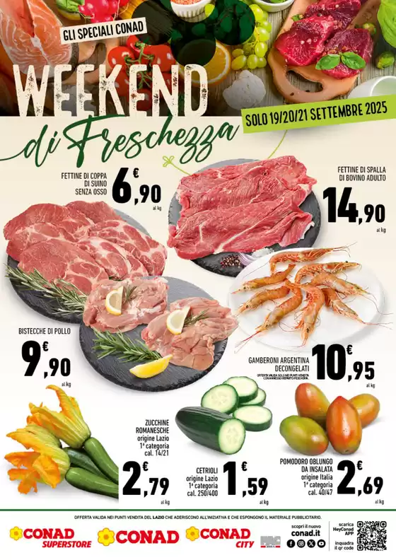 Weekend di Freschezza