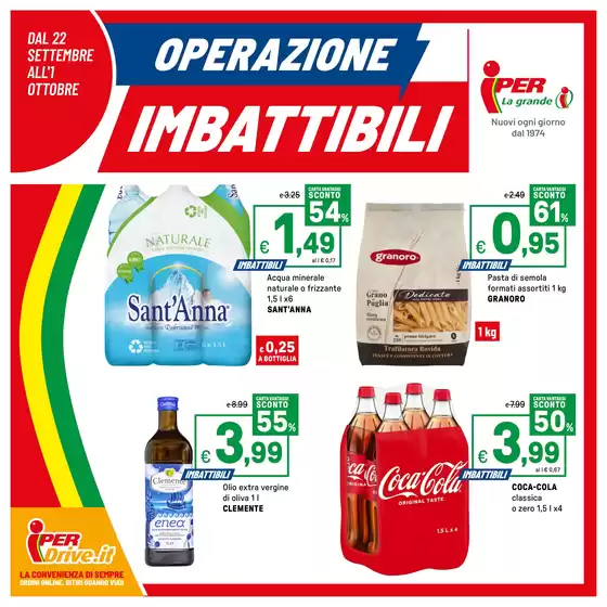 Volantino Iper La grande i a Lerici | Operazione imbattibili | 2025-09-22T00:00:00.000Z - 2025-10-01T00:00:00.000Z