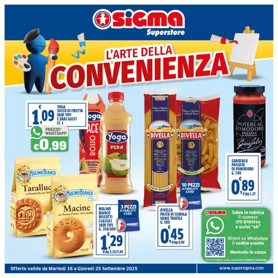Volantino Sigma | L'ARTE DELLA CONVENIENZA | 2025-09-17T00:00:00.000Z - 2025-09-25T00:00:00.000Z