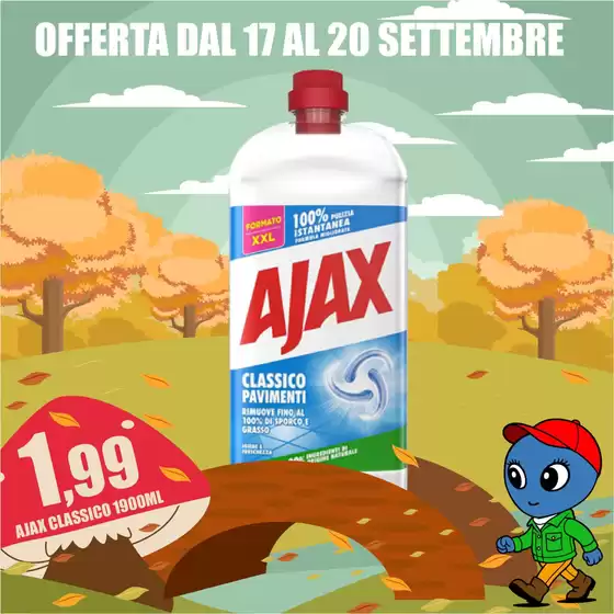 Offerta dal 17 al 20 settembre