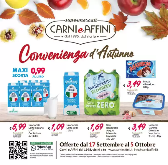 Convenienza d'autunno