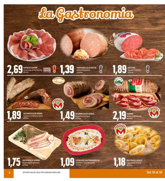 Dal 18 al 30 settembre 2025