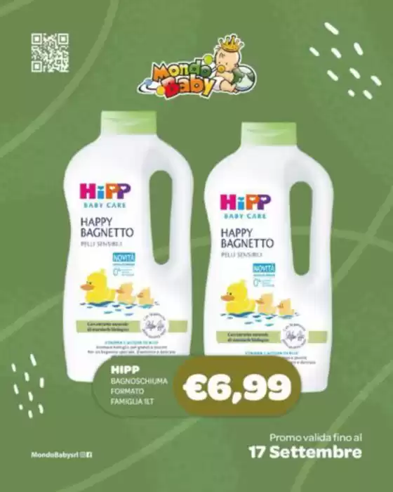 Promo valide dal 18 settembre all' 1 ottobre