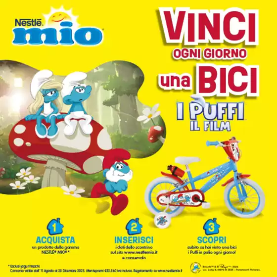 Volantino Villa bebè | Vinci ogni giorno una BICI  | 2025-09-18T00:00:00.000Z - 2025-12-28T00:00:00.000Z