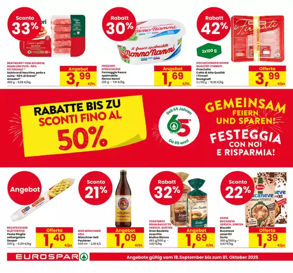 Sconti fino al 50%