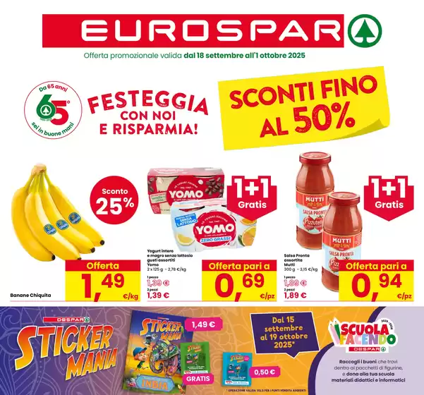 Sconti fino al 50%