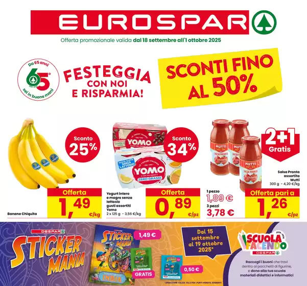 Sconti fino al 50%