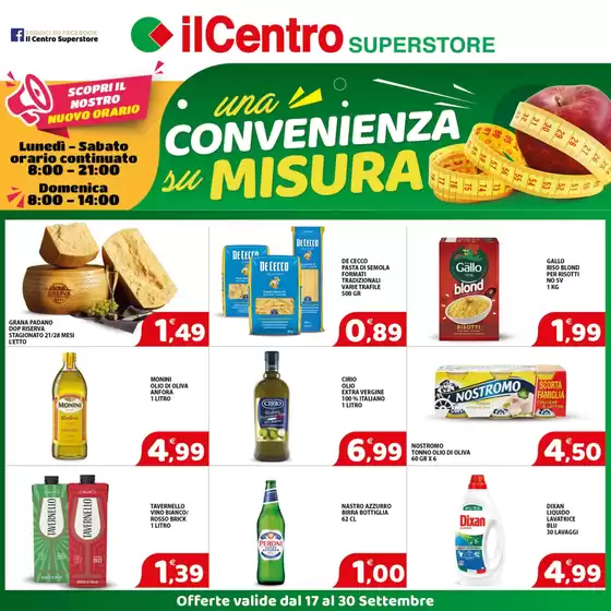 Una convenienza su misura