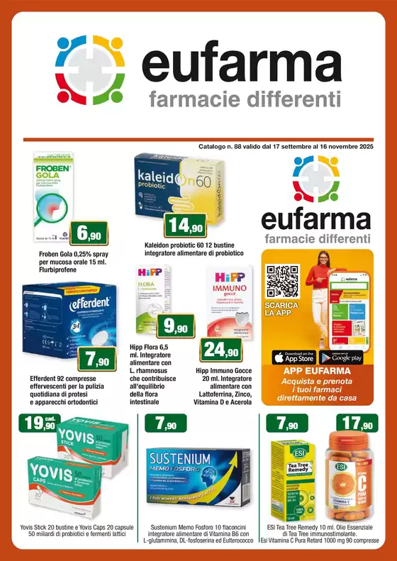 Dal 17 settembre al 18 novembre 