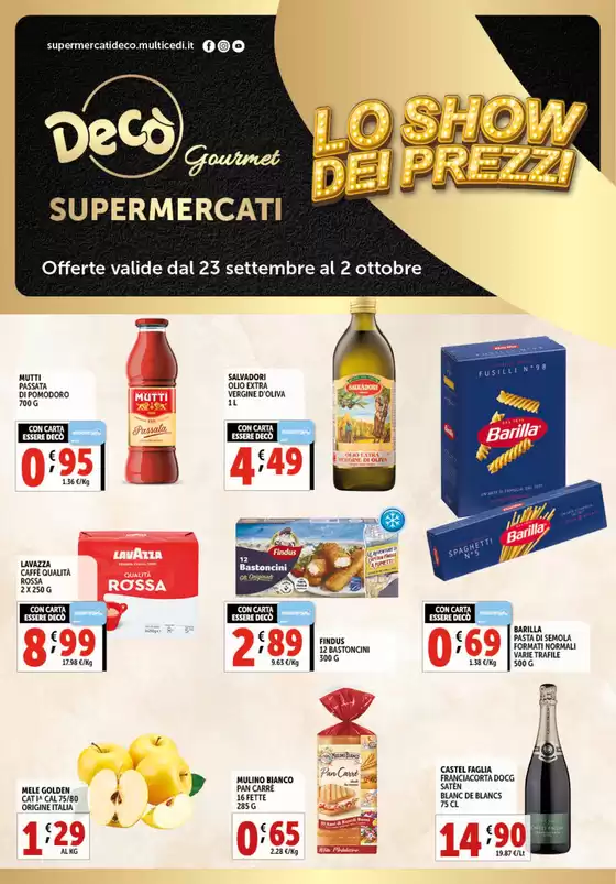 Lo show dei prezzi 